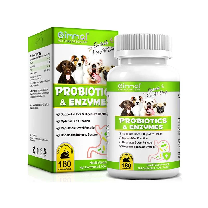 Oimmal Probiotics & Enzymes Supplement for Dogs
