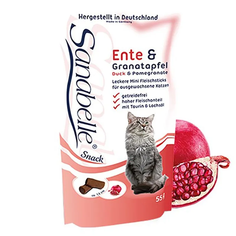 Sanabelle Snack Treat Cat Duck &amp; Pomegranate