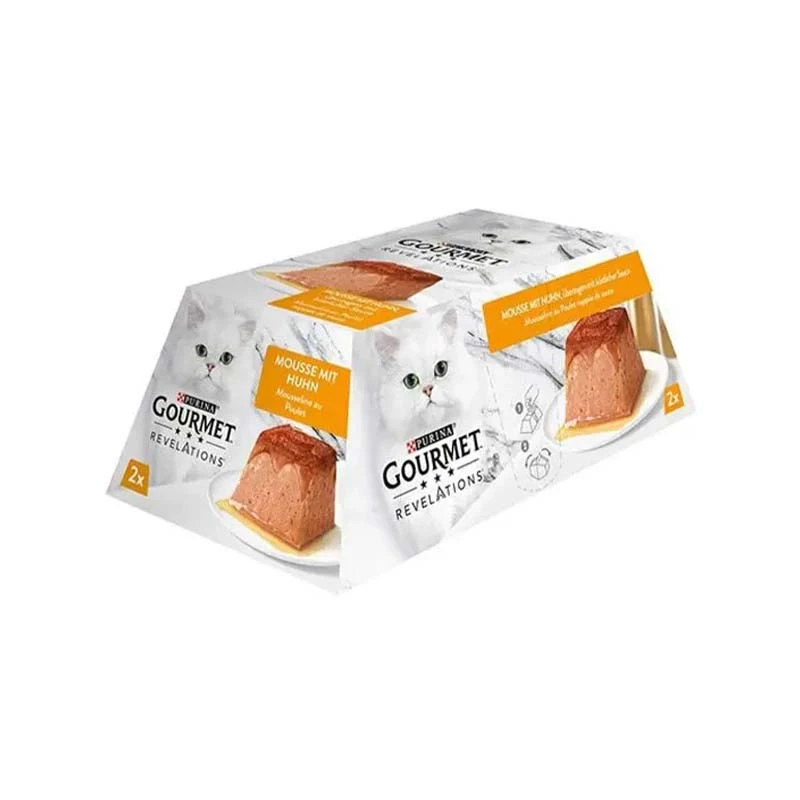 Gourmet Gold Canned mousse Adult Wet Cat Food With Chicken