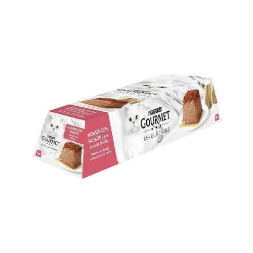 Gourmet Gold Canned mousse Adult Wet Cat Food With Salmon