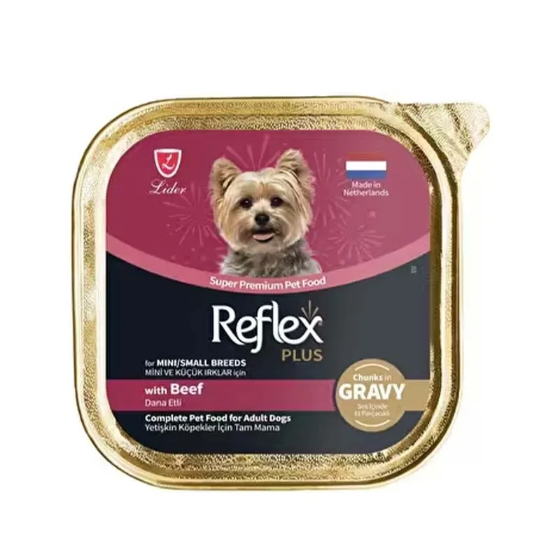 Reflex Plus Vom Adult Wet Dog Food With Beef Flavor