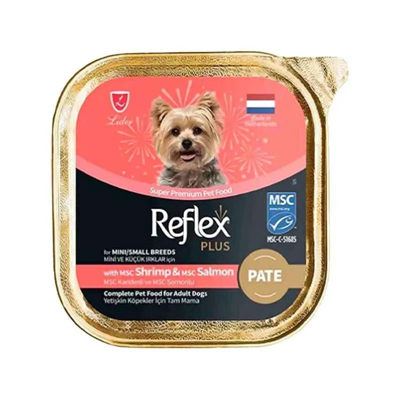 Reflex Plus Vom Adult Wet Dog Food With Salmon and Shrimp Flavor