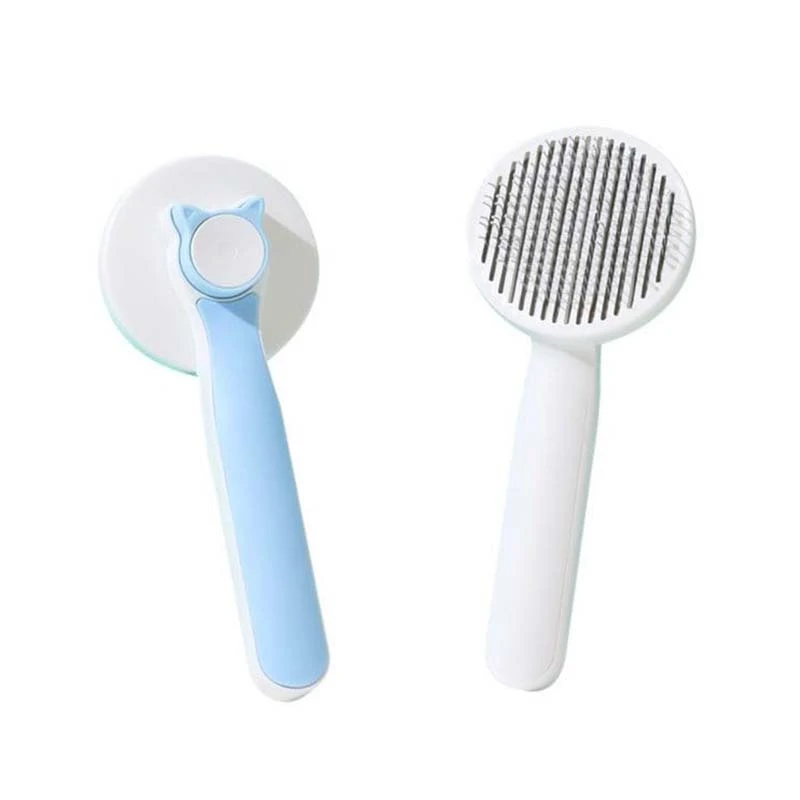 Pet Hair Removal Comb Cat Shaped