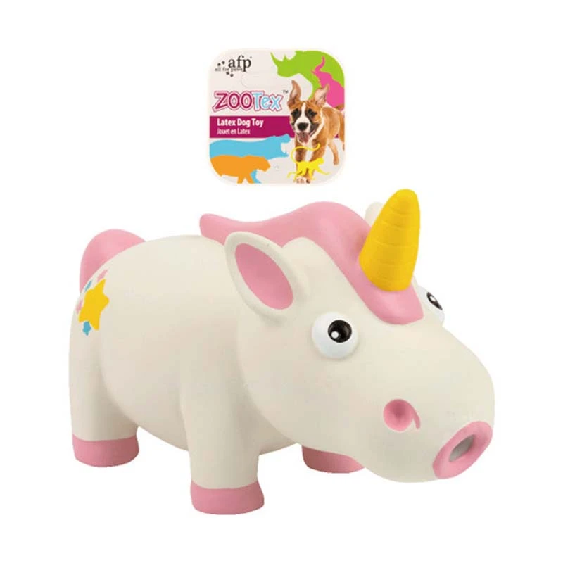Squeaky and Chew Dog Toy for Small Medium Large Dogs Cute Unicorn Style