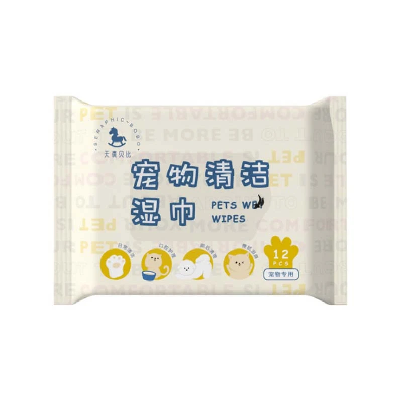 pet wet wipes ۱۲ Pcs