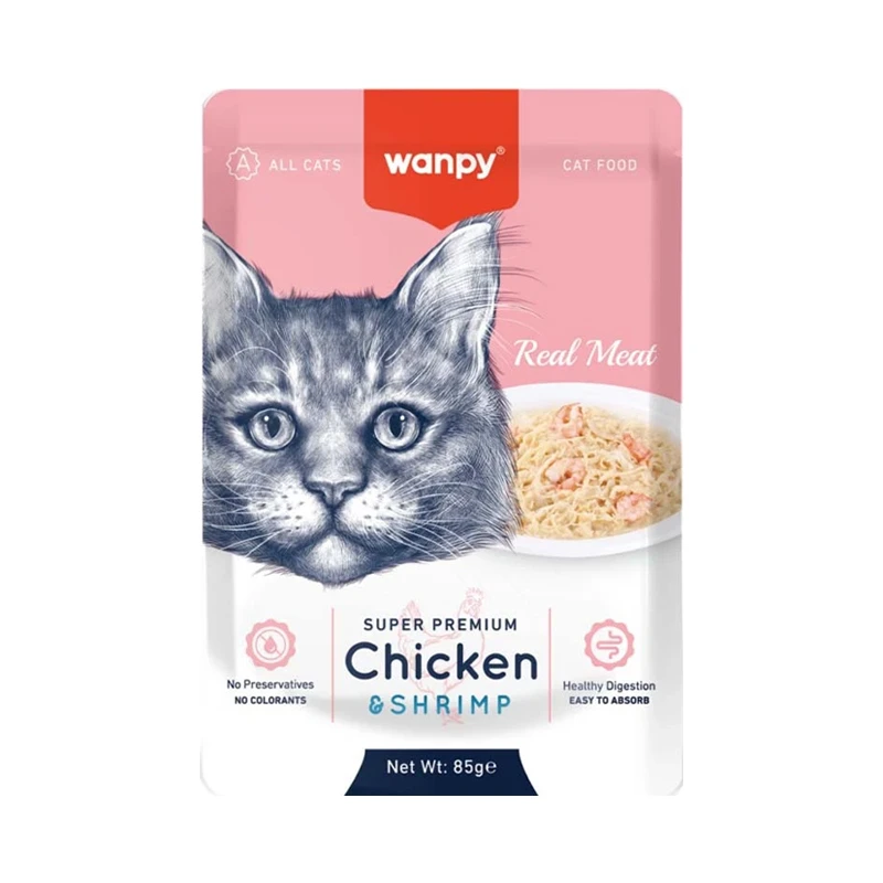 Wanpy Pouch With Chicken and Shrimp