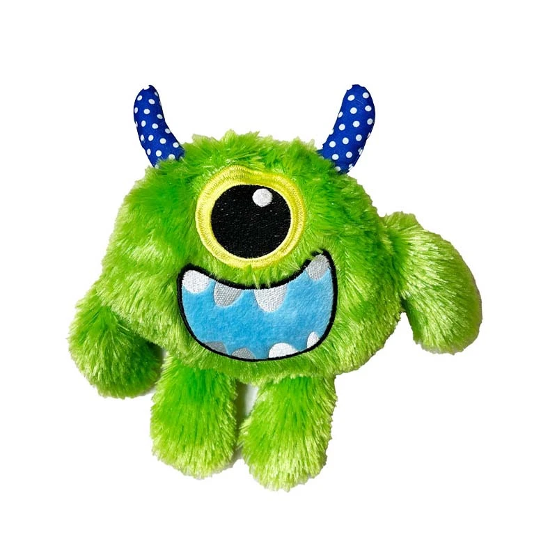 Dog Toys Soft Rubber Cute Monster-shaped shaped Toy