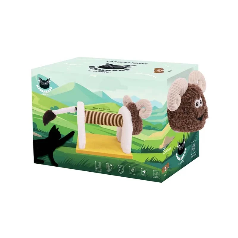 M-Pets Scratcher Ram Shaped for Cats