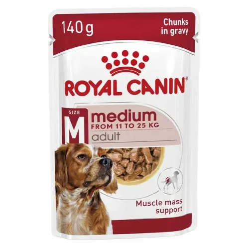 Royal Canin Medium Pouch Adult Wet Dog Food