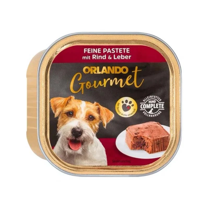 Orlando Vom Wet Dog Food With Beef and Liver