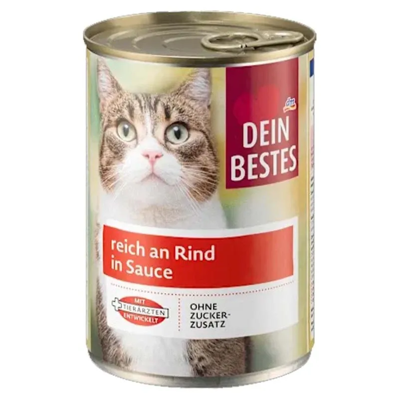 Dein Bestes Canned Food With Beef and Rice
