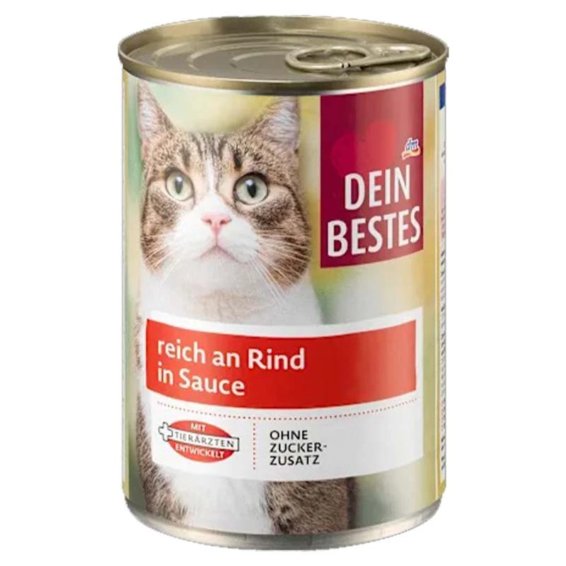 Dein Bestes Canned Food With Beef and Rice