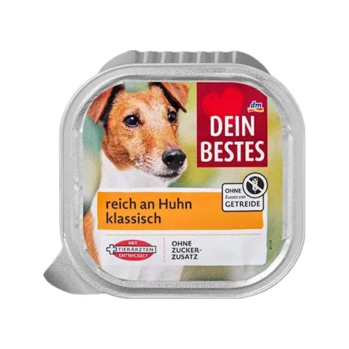 Dein Bestes Vom Adult Wet Dog Food With Chicken