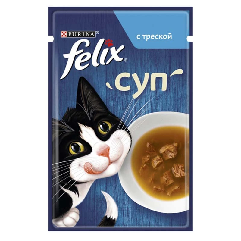 Felix Pouch Wet Cat Food With Cod Fish