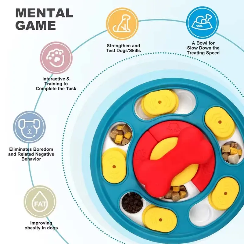 Dog Treat Puzzle Slow Food Feeder