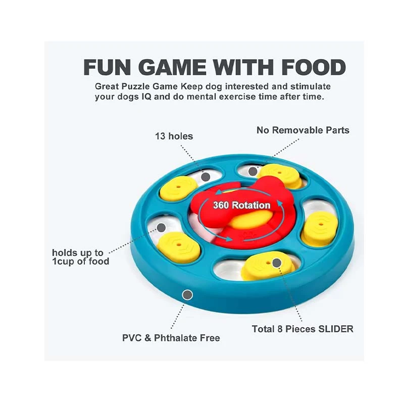 Dog Treat Puzzle Slow Food Feeder