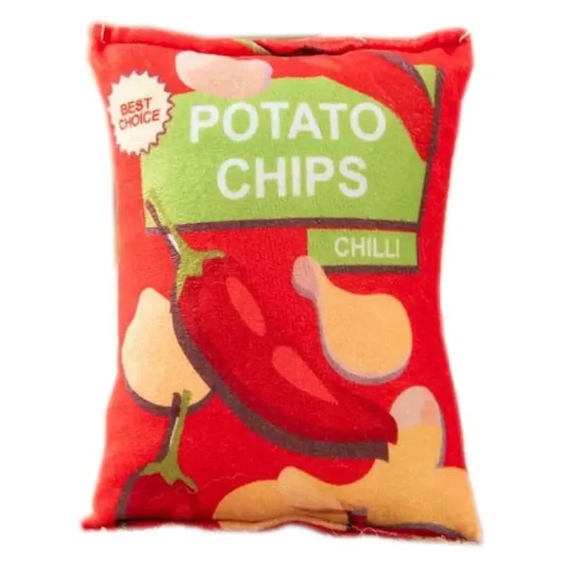 Dog Toys Soft Rubber Snacked shaped Toy