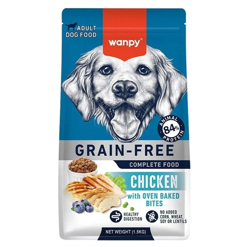 Wanpy Adult Dry Dog Food With Chicken Flavor