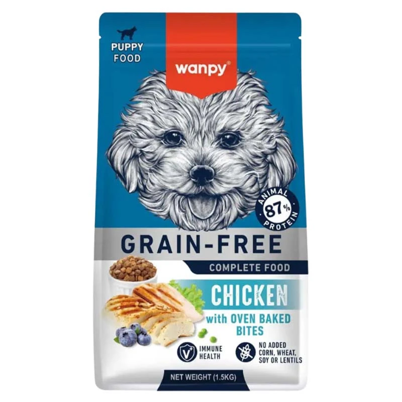 Wanpy Dry Puppy Food With Chicken Flavor