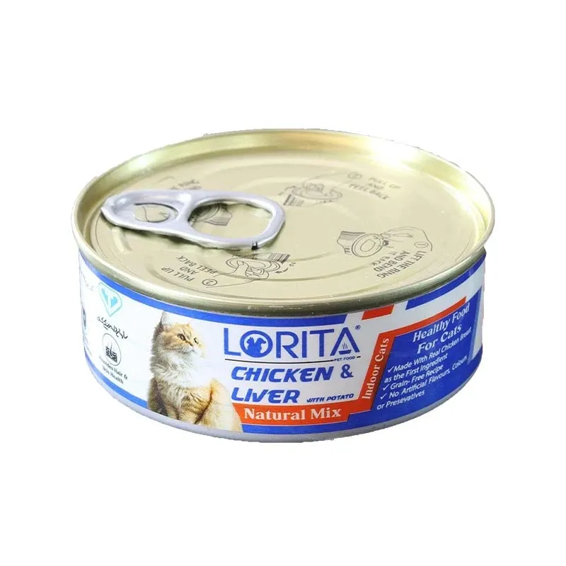 Lorita Canned Natural Mix Chicken And Liver