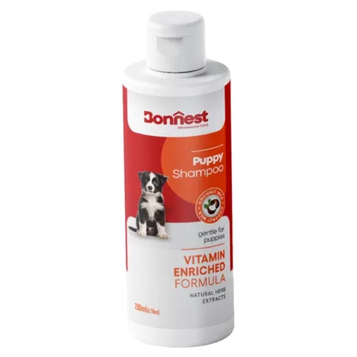Bonnest Vitamin Enriched Formula Shampoo Puppies with Coconut Milk