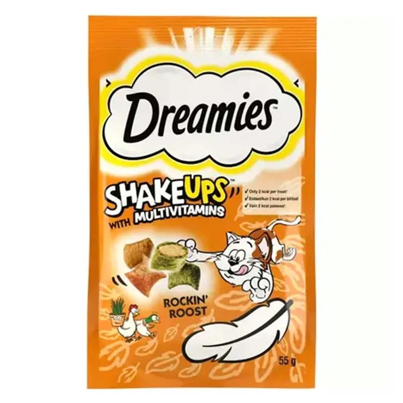 Dreamies Shake Ups Multivitamins with Poultry