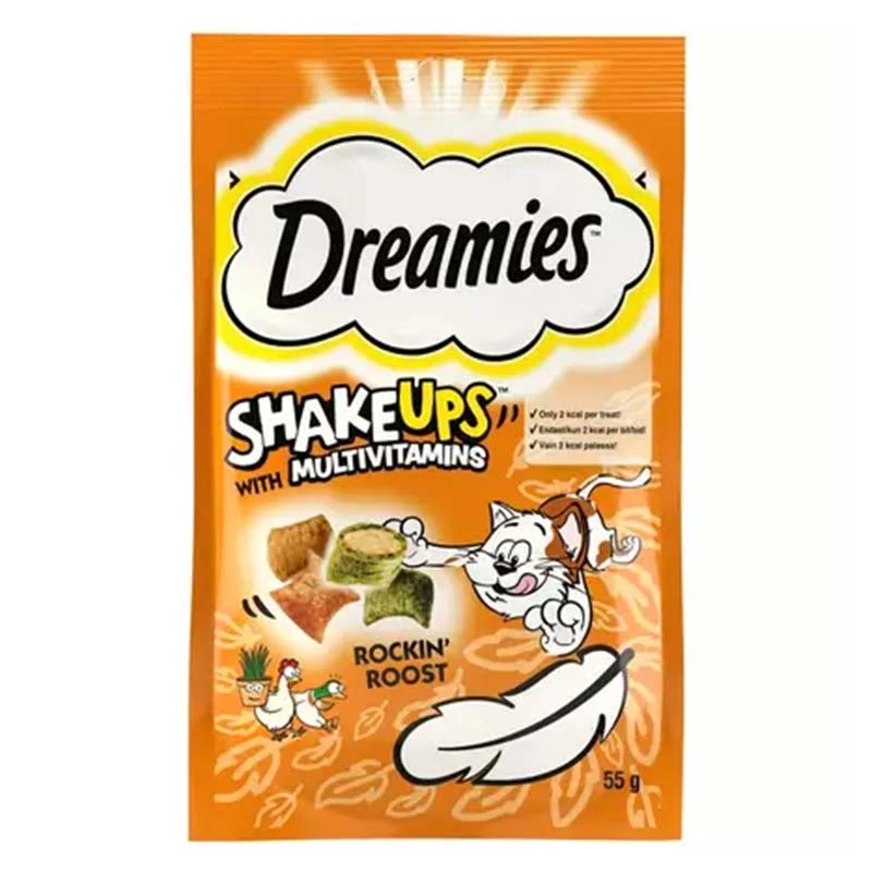 Dreamies Shake Ups Multivitamins with Poultry