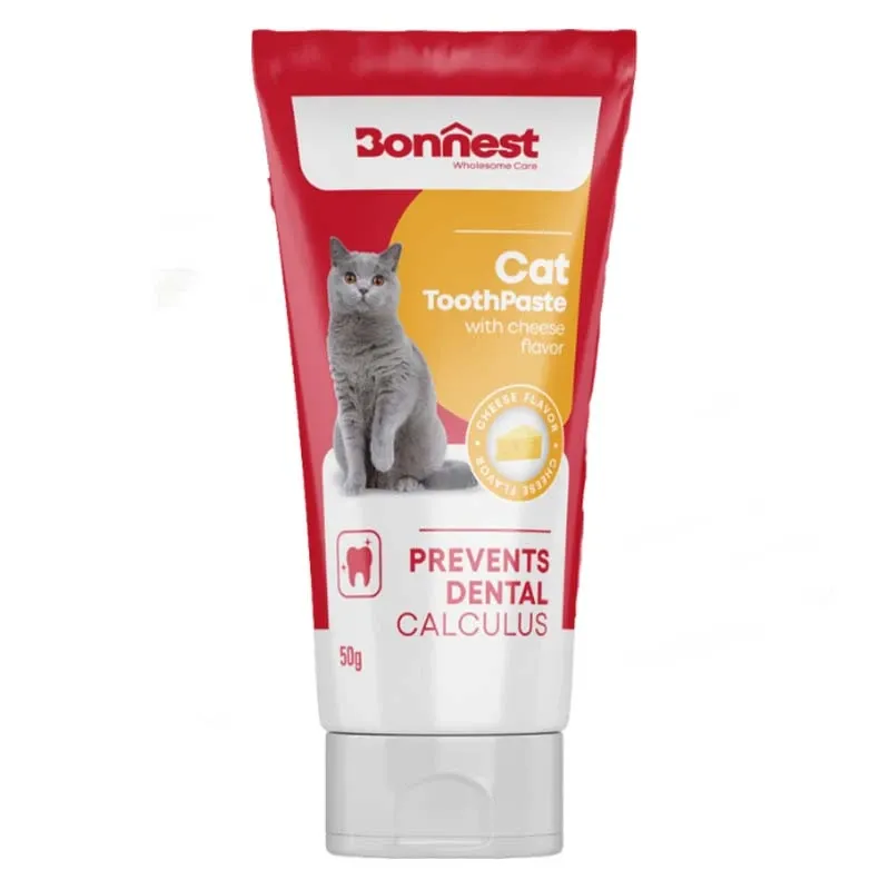 Boonest Cat Toothpaste With Cheese Flavor