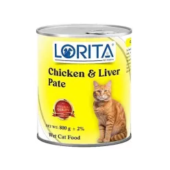 Lorita Canned Cat food Chicken and Liver