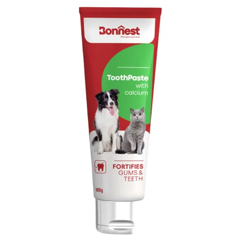 Boonest Toothpaste For Cats and Dogs with Calcium