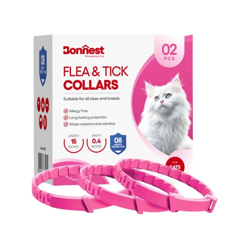 Boonest Anti-parasitic Collar Against Ticks, Fleas and Parasites for Cats