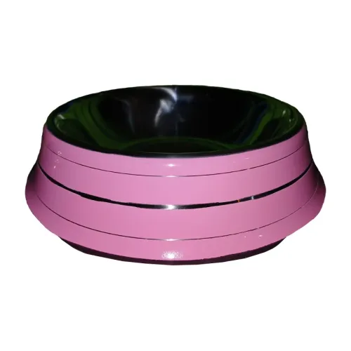 Colored Steel Dog & Cat Bowl