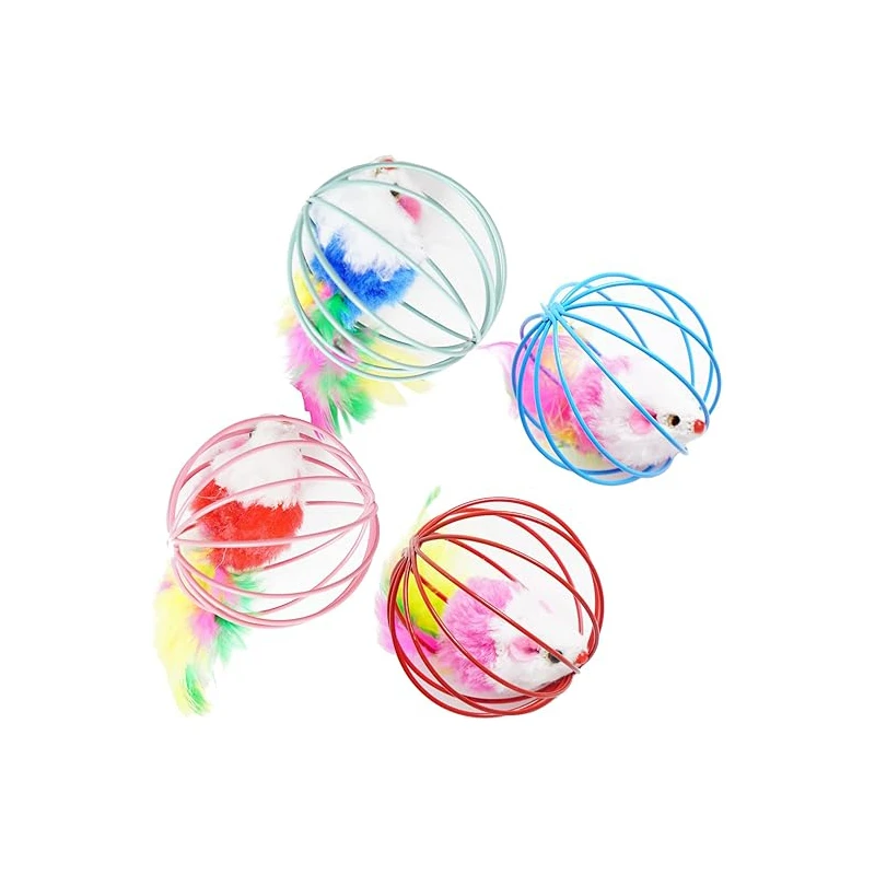  Cat Toy Mouse Ball