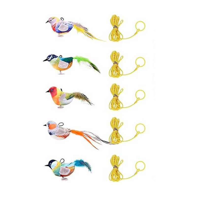 Pet Yar Interactive Sound Bird Plush Catnip Cat Toy