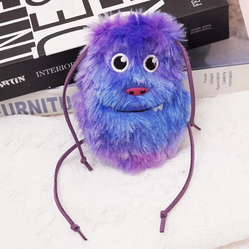 Squeaky and Catnip Plush Doll Cat Toy