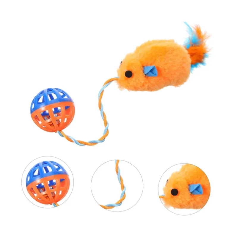 Cat Toy Chasing Mouse Interactive