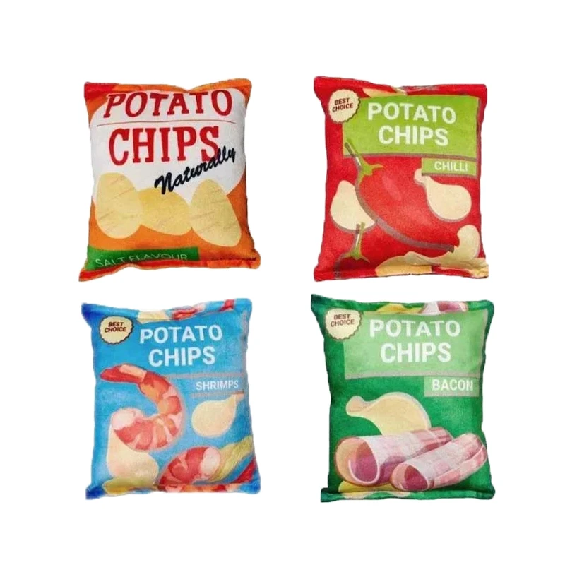 Dog Toys Soft Rubber Snacked shaped Toy