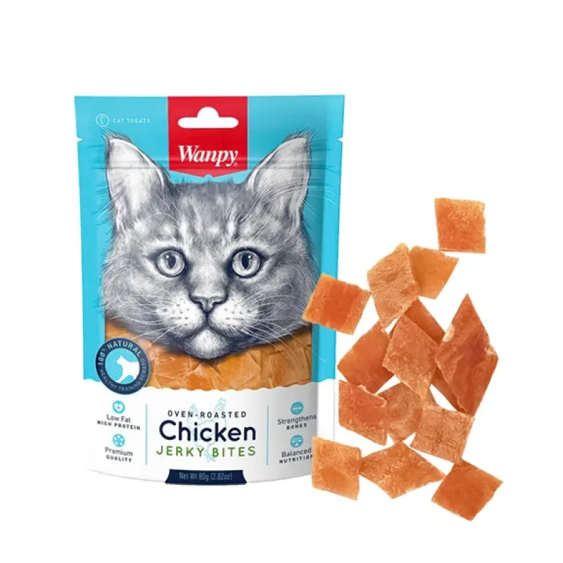 Wanpy Chicken Jerky Bites