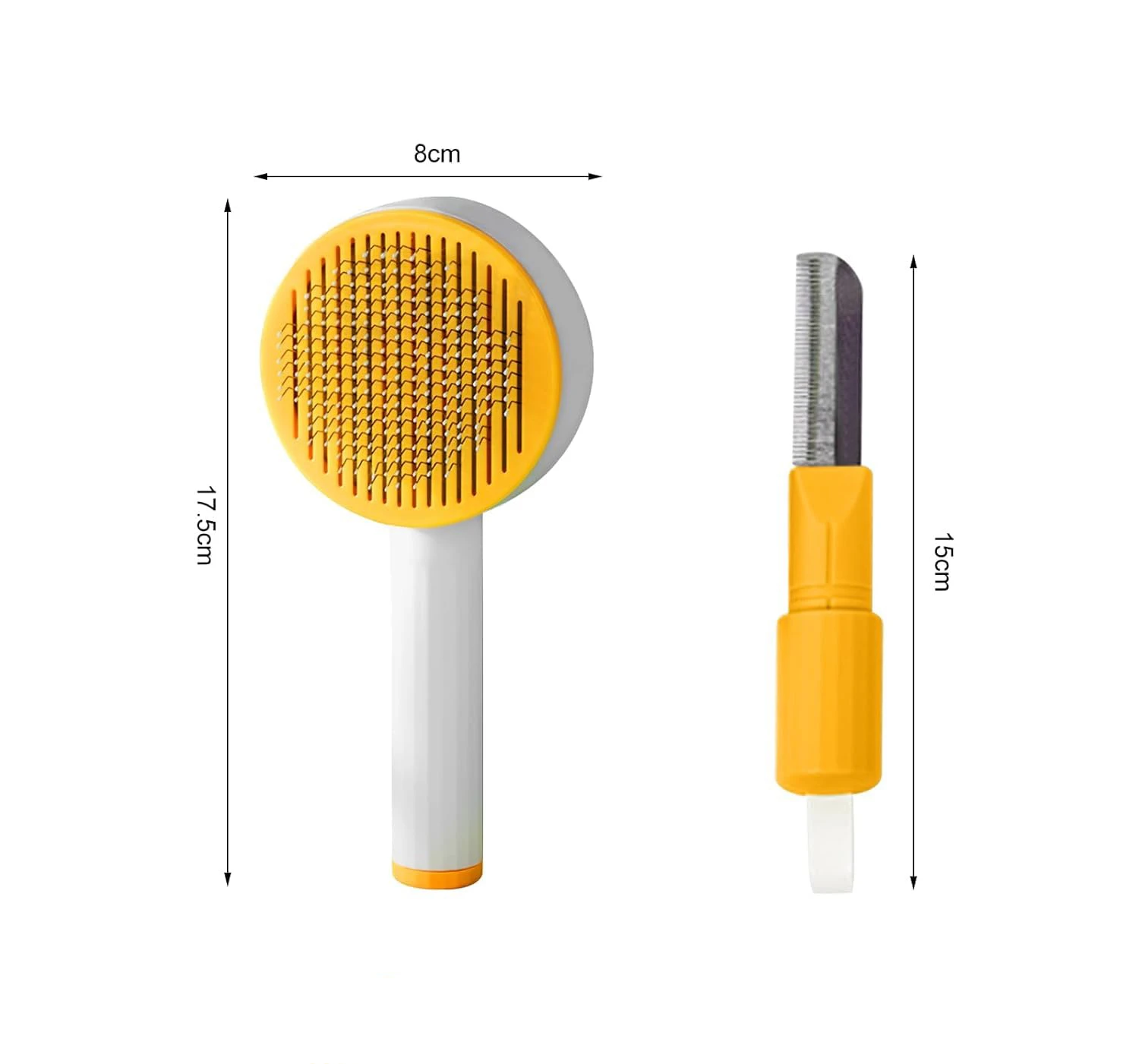 2-in-1 Pet Grooming Brush