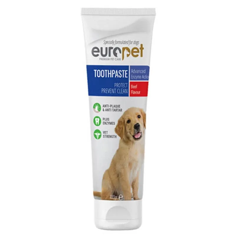 Europets Dog Tooth Paste With Beef Flavor