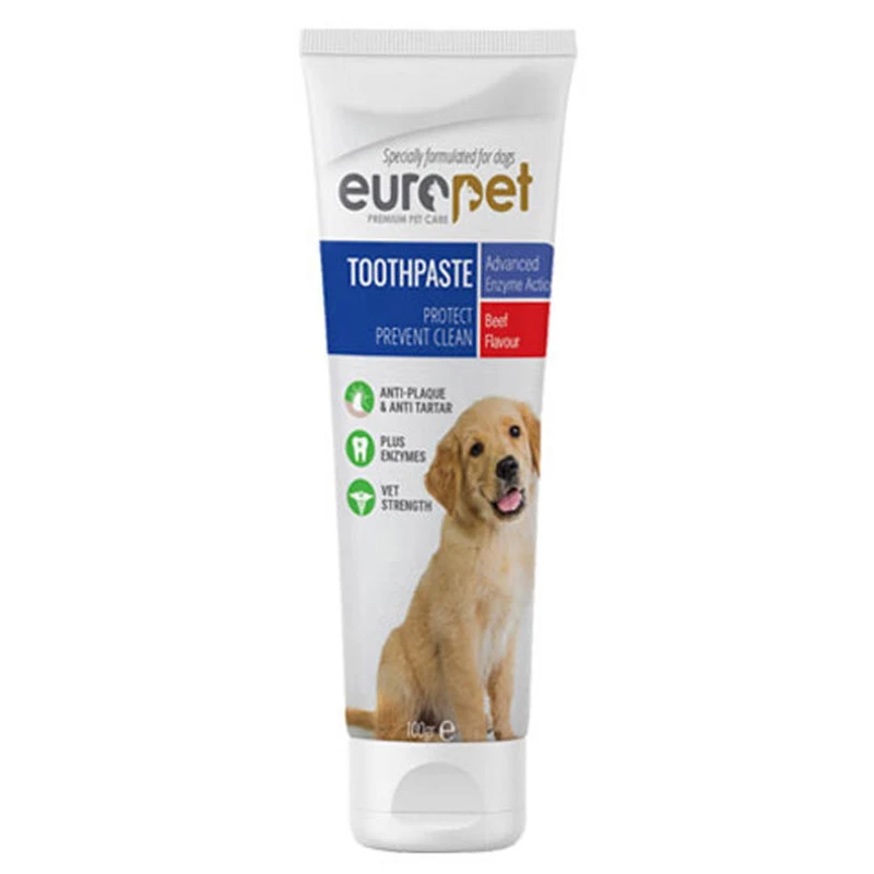 Europets Dog Tooth Paste With Beef Flavor