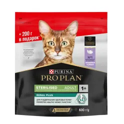 ProPlan Sterilised Renal Plus Dry food for Sterilized Cats with Turkey