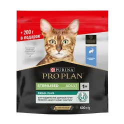 ProPlan Sterilised Renal Plus Dry Food for Sterilized Cats with Rabbit