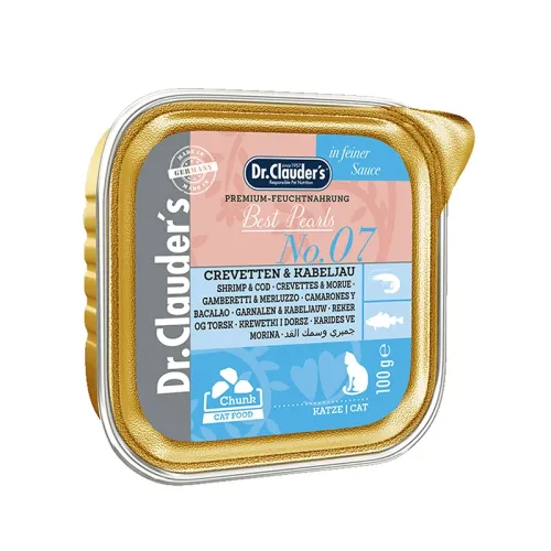 Dr. Clauder's Adult Cat Vom cod & Shrimp