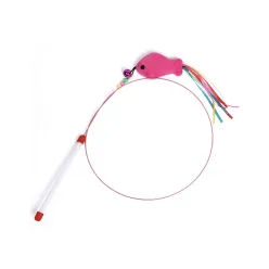 Cat Fishing Rod with Bell Fishing Toy for Cats