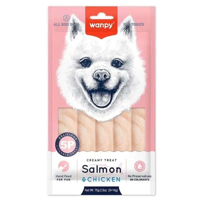 Wanpy Dog Ice Cream with Chicken and Salmon
