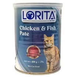 Lorita Canned Cat food with Chicken and Fish