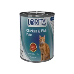 Lorita Canned Cat food with Chicken and Fish