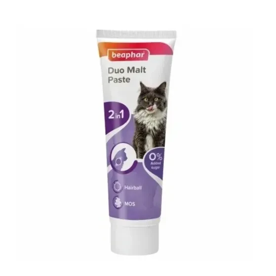 Beaphar 2 in 1 Duo Malt Paste for Cats 100 g