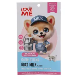 Love Me Chew Stick Goat Milk 60gr